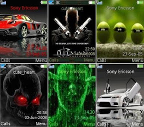 Sony Ericsson animated themes