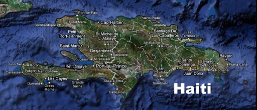 A link to Google Earth imagery showing a powerful glimpse into the destruction in Haiti
