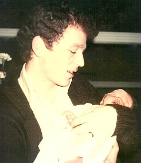 Flashback of me holding my first born in the late 70’s Flashback of me holding my first born in the late 70’s