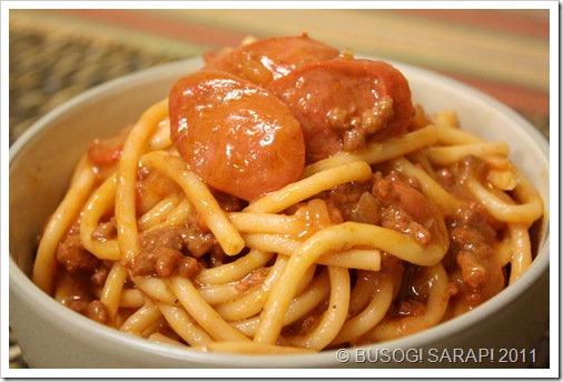 SWEET SPAGHETTI© BUSOG! SARAP! 2011