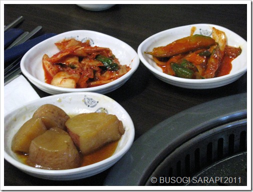 MARU SIDE DISHES© BUSOG! SARAP! 2011