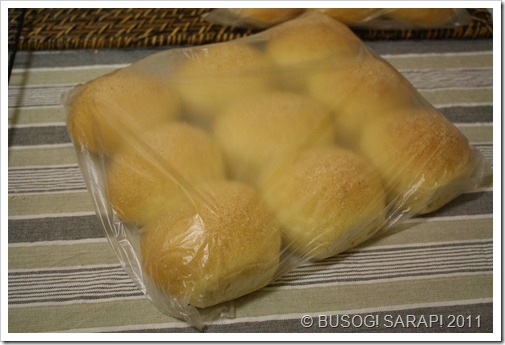 PACKAGED HOME MADE PANDESAL© BUSOG! SARAP! 2010