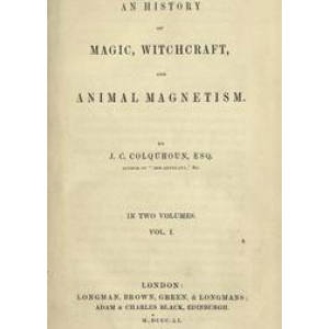 An History Of Magic Witchcraft And Animal Magnetism Cover