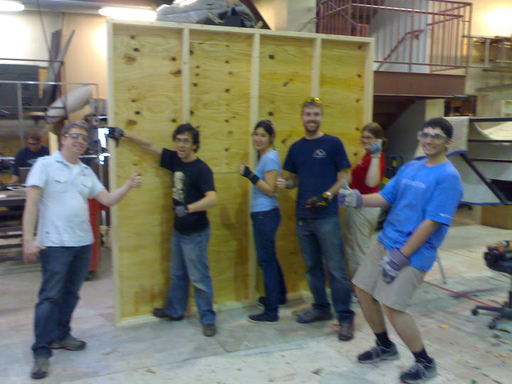 our first wall