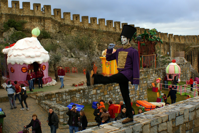 O quebranozes em Óbidos