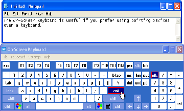 On-screen-keyboard