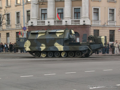 Репетиция парада. Дорога. 
