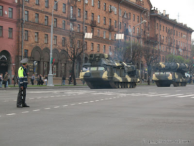 Репетиция парада. Дорога. 