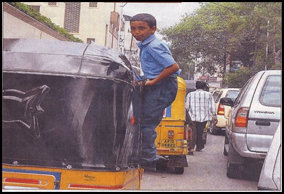 boy standing in Auto