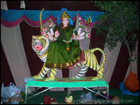 Green Durga