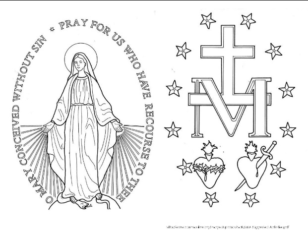 [miraculous medal coloring page[4].jpg]