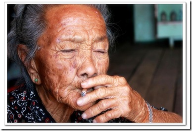 smoking grandma