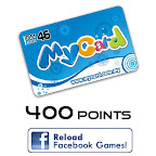 MyCard 400 Points (Reload Facebook games)