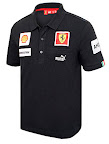 Ferrari Puma Team Polo Shirt - Black