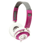 ifrogz EarPollution Nerve Pipe Headphones - Flowers (Violet/Chrome)