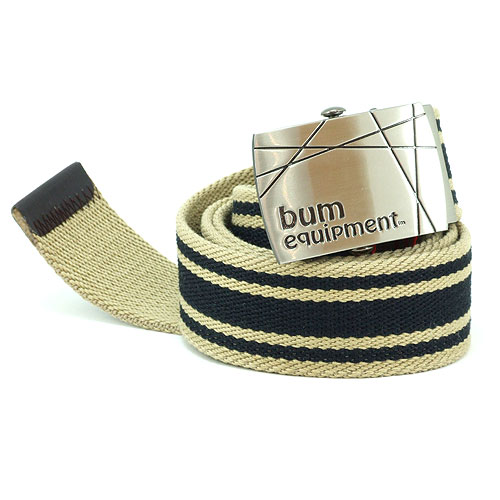 B.U.M. Equipment Canvas Belt - BEB019(Khaki)