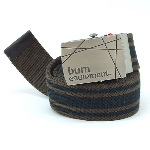B.U.M. Equipment Canvas Belt - BEB019(Brown)