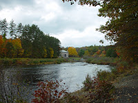 A pumping station surrounded by colors.