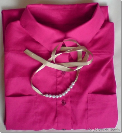 moda de novela chemisier pink mais pulseira tecido com pérolas moda de novela chemisier pink mais pulseira tecido com pérolas