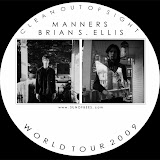 Manners/Brian S. Ellis Clean Out of Sight Tour Flyer by Greg Sun