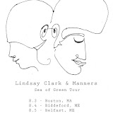 Lindsay Clark/Manners Sea of Green Tour Poster by Lenora Symczak