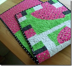 table runner watermelon