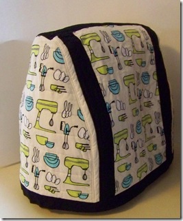 mixer cover blue green 6