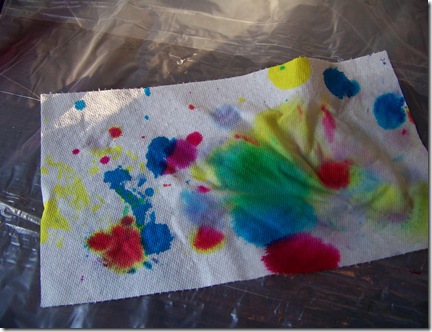 dye paper towel dye paper towel