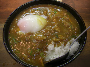 カレー＋温泉玉子＠本店 ￥700＋￥50