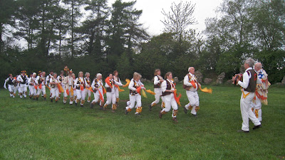 Bonny Green Garters at Rollright Stones
