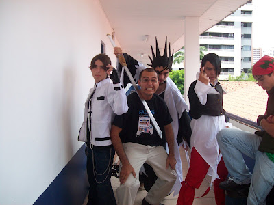 Bruno e a galera do Cosplay