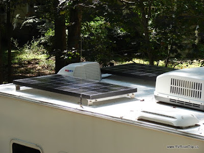 Mounted Solar Panels