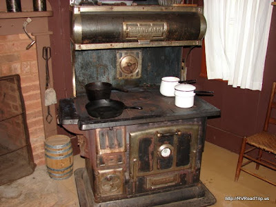 Very old stove.