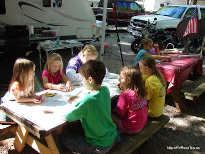 Sunday School in the Park