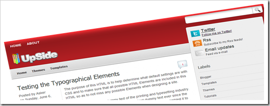 แจก Blogger Templates
