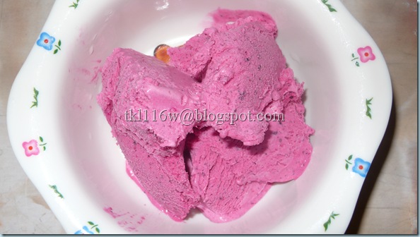 龙珠果雪糕 （Dragon Fruit Ice-Cream)