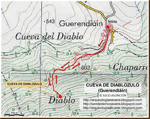 Mapa Cueva de Diablozulo Mapa Cueva de Diablozulo