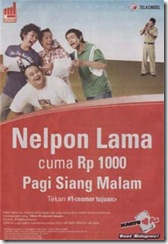 Nelpon Lama Pake Kartu AS Cuma Rp1000 Nelpon Lama Pake Kartu AS Cuma Rp1000