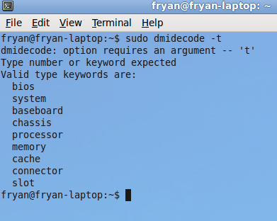 Check Ubuntu's Computer Hardware Such As BIOS, Processor and Motherboard In Command Line