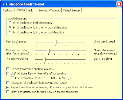 Extend Your Windows Desktop Using GiveMeSpace Desktop Extender