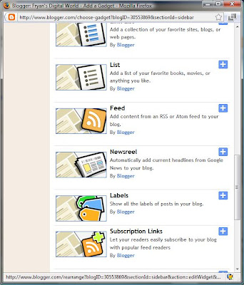 Add Feed Gadget Add Feed Gadget