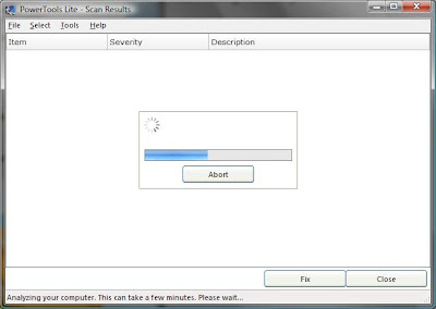 Quick registry scan Quick registry scan