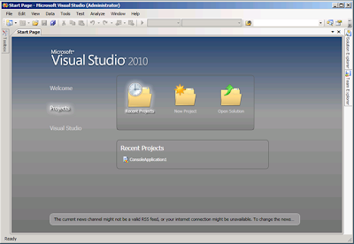 First Look at Visual Studio 2010