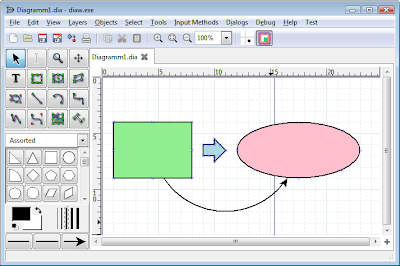 Dia, free opensource alternative to visio
