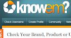 Search your username, brand, product on popular social media networks