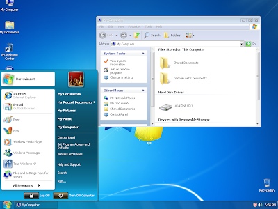 Windows 7 Look And Feel As Windows XP Theme