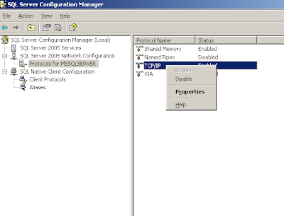 SQL Error 40: Could not open a connection to SQL Server, Error 1326