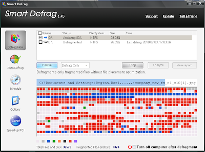 Defrag Your Hard Drive Faster And While Using Your Computer