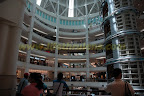 scene inside klcc. not many crowd at 12.10pm.