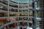 scene inside klcc. not many crowd at 12.10pm.